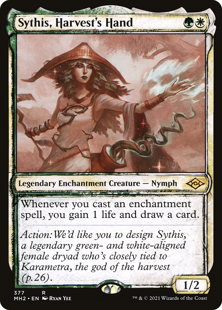 収穫の手、サイシス/Sythis, Harvest's Hand [MH2-BF][スケッチ] [FOIL]
