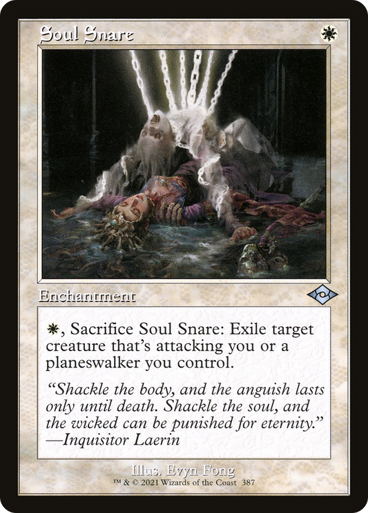 魂の捕獲/Soul Snare [MH2-BF][旧枠] [FOIL]