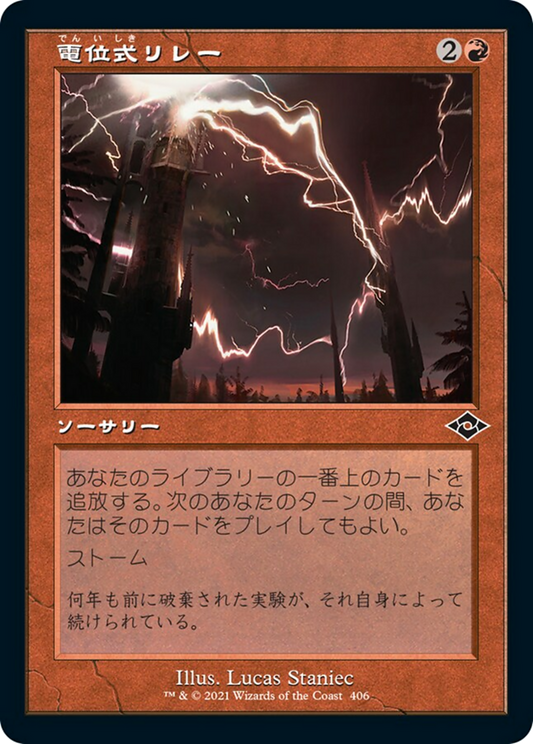 電位式リレー/Galvanic Relay [MH2-BF][旧枠] [FOIL]