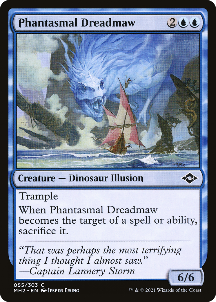 幻影の戦慄大口/Phantasmal Dreadmaw [MH2] [FOIL]