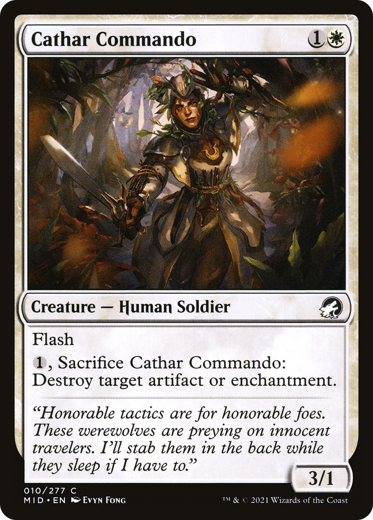 聖戦士の奇襲兵/Cathar Commando [MID]