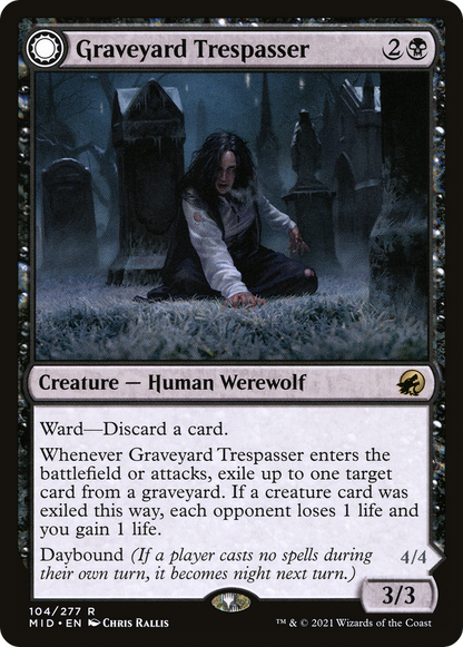 墓地の侵入者/Graveyard Trespasser - 墓地の大食い/Graveyard Glutton [MID]