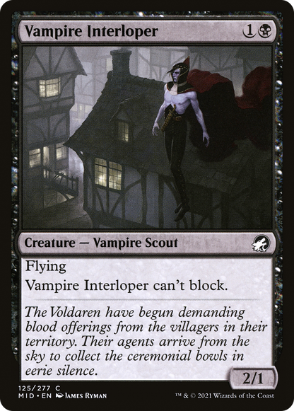 吸血鬼の侵入者/Vampire Interloper [MID][FOIL]