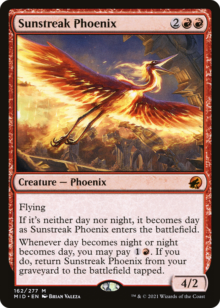 太陽筋のフェニックス/Sunstreak Phoenix [MID][FOIL]