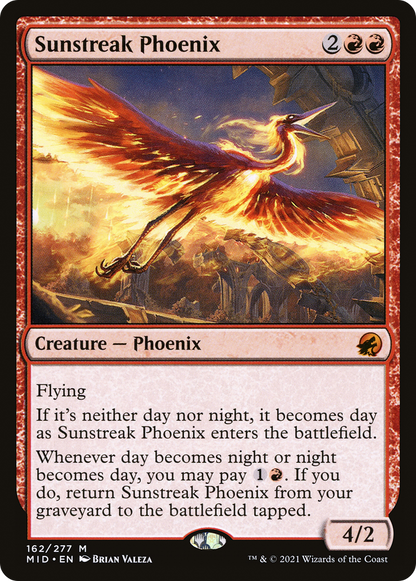 太陽筋のフェニックス/Sunstreak Phoenix [MID][FOIL]