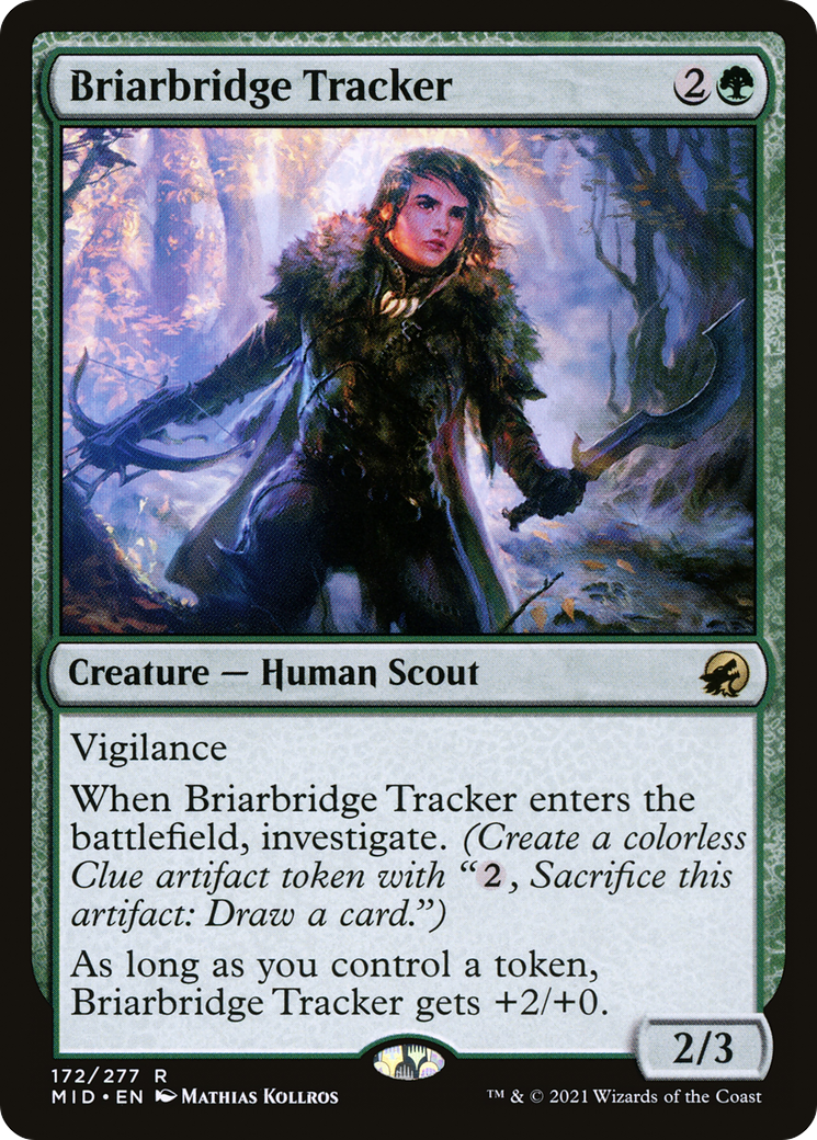 茨橋の追跡者/Briarbridge Tracker [MID][FOIL]