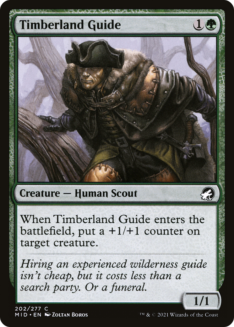 森林地の先達/Timberland Guide [MID][FOIL]