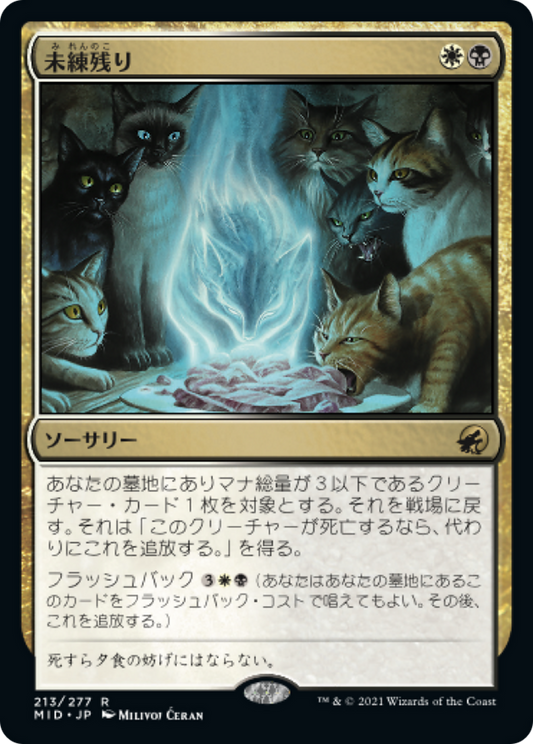 未練残り/Can't Stay Away [MID][プロモパック版]