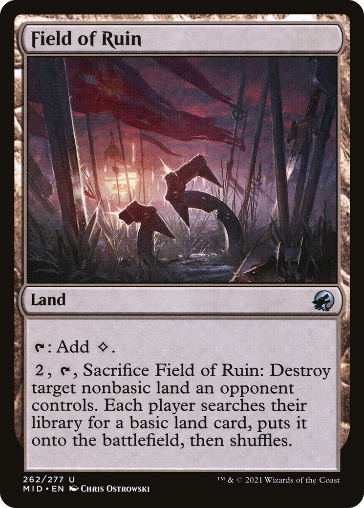 廃墟の地/Field of Ruin [MID][FOIL]