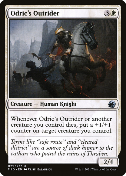 オドリックの先導/Odric's Outrider [MID][FOIL]