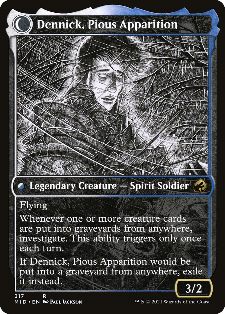敬虔な新米、デニック/Dennick, Pious Apprentice - 敬虔な心霊、デニック/Dennick, Pious Apparition [MID-BF][ショーケース]