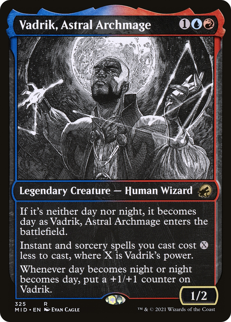 星の大魔導師、ヴァドリック/Vadrik, Astral Archmage [MID-BF][ショーケース]