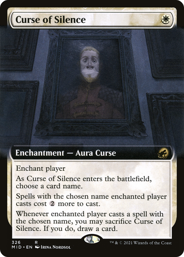 静寂の呪い/Curse of Silence [MID-BF][拡張アート]