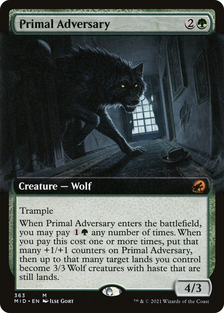 原初の敵対者/Primal Adversary [MID-BF][拡張アート]