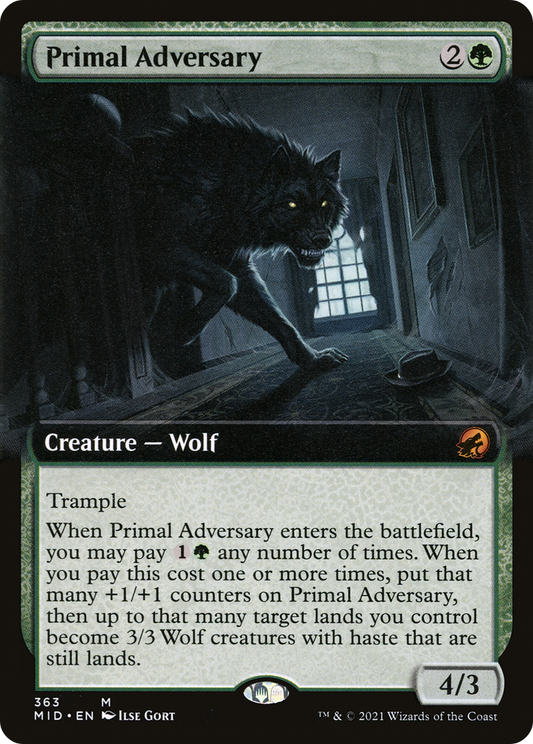 原初の敵対者/Primal Adversary [MID-BF][拡張アート]
