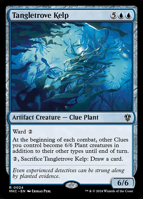 絡み集めの海藻/Tangletrove Kelp [MKC][FOIL]