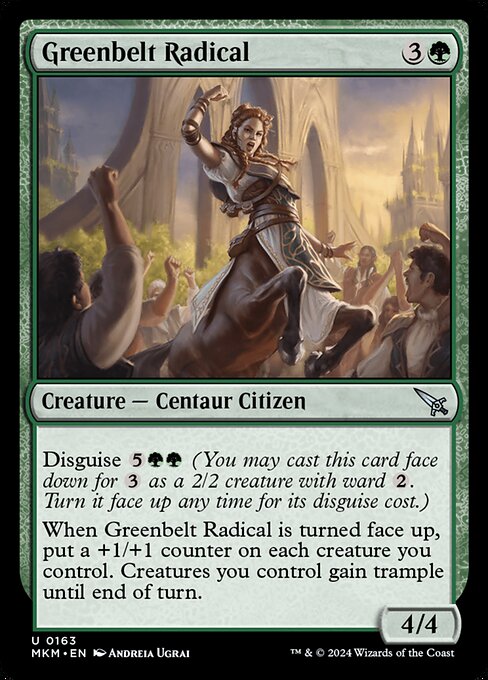 緑地帯の急進派/Greenbelt Radical [MKM] [FOIL]