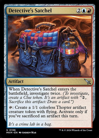 探偵鞄/Detective's Satchel [MKM] [FOIL]