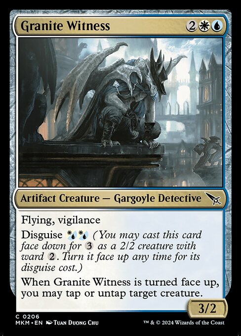 確固たる証人/Granite Witness [MKM] [FOIL]