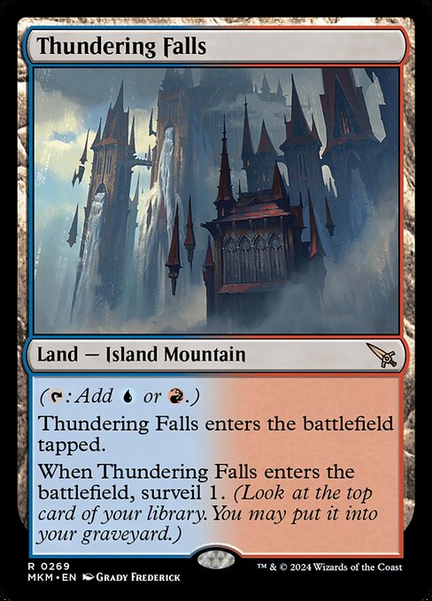 轟音の滝/Thundering Falls [MKM] [FOIL]