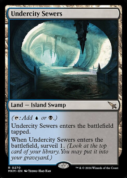 地底街の下水道/Undercity Sewers [MKM] [FOIL]