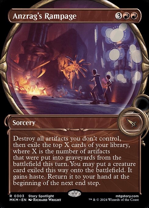 アンズラグの猛威/Anzrag's Rampage [MKM-BF][ショーケース]