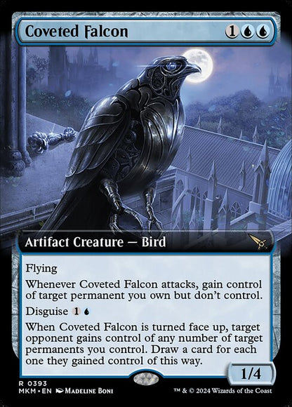 切望の隼/Coveted Falcon [MKM-BF][拡張アート][FOIL]