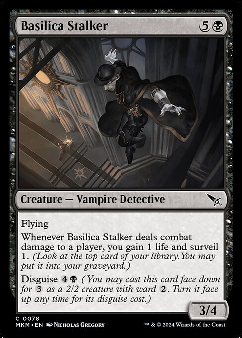 聖堂の追跡者/Basilica Stalker [MKM] [FOIL]