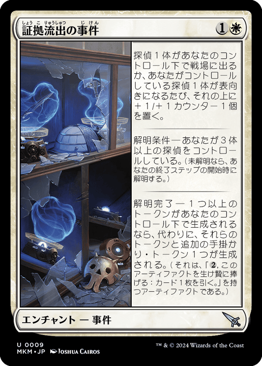 証拠流出の事件/Case of the Pilfered Proof [MKM] [FOIL]