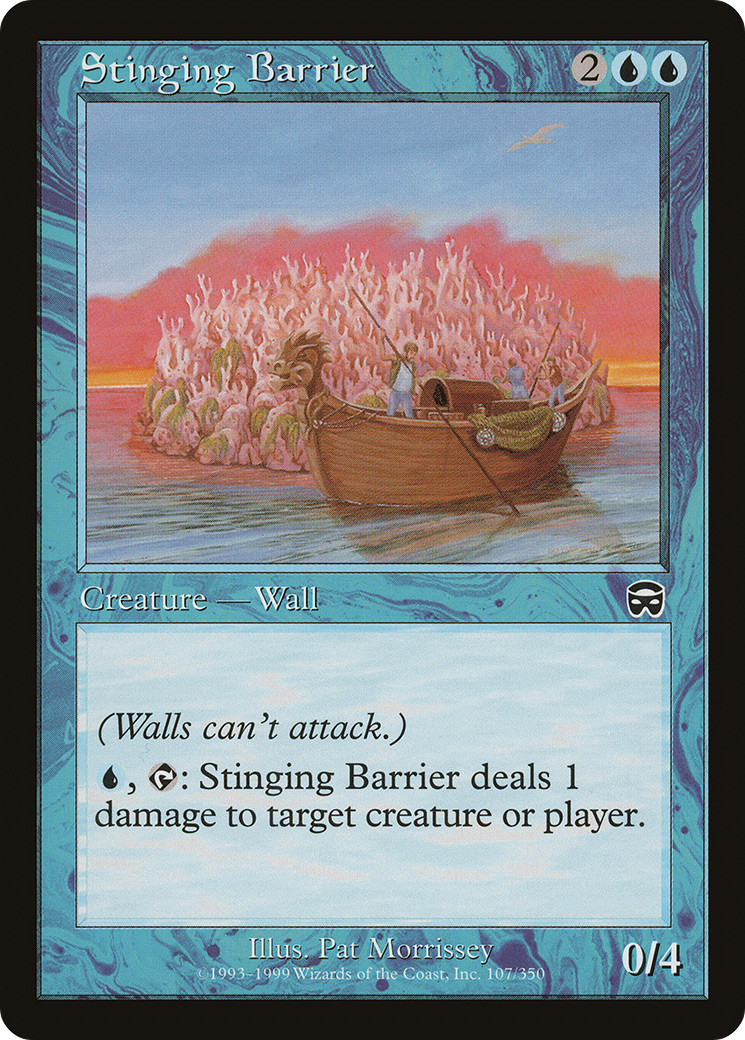 有刺障壁/Stinging Barrier [MMQ] [FOIL]