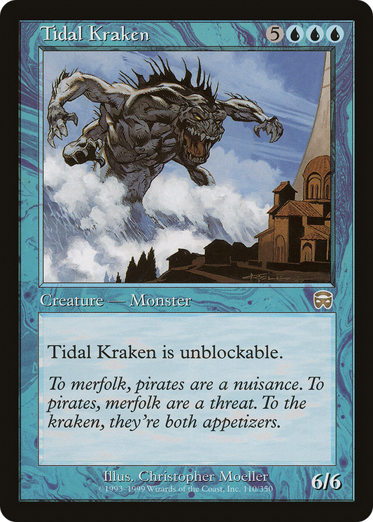 高潮のクラーケン/Tidal Kraken [MMQ] [FOIL]