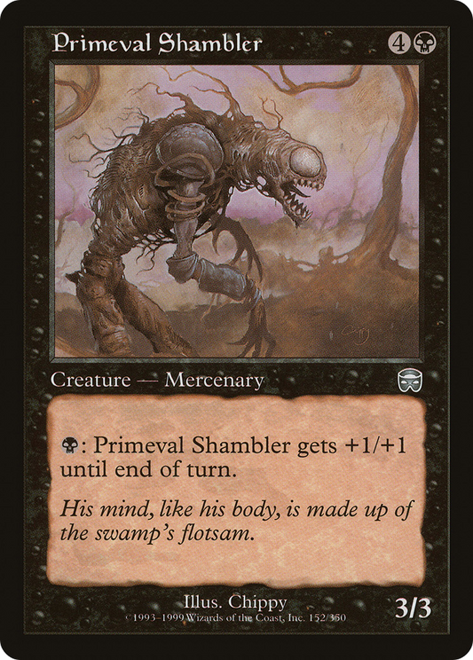 原始のシャンブラー/Primeval Shambler [MMQ] [FOIL]