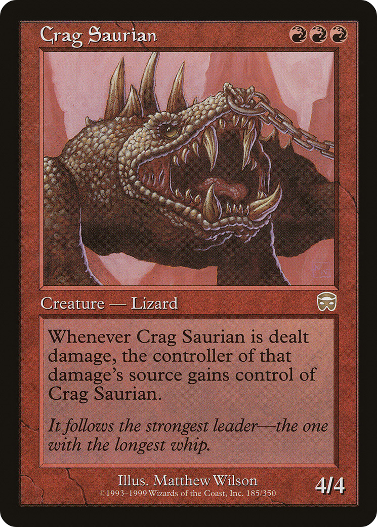 岩山トカゲ/Crag Saurian [MMQ] [FOIL]
