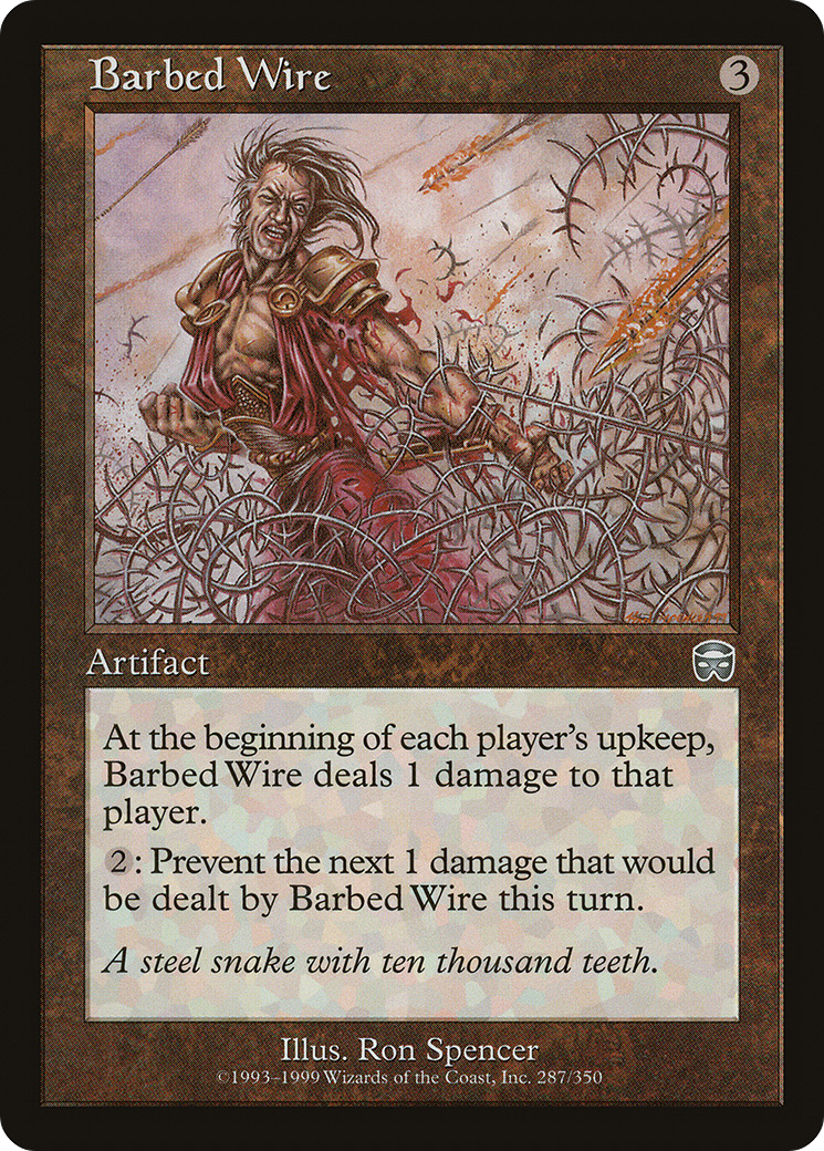 有刺鉄線/Barbed Wire [MMQ] [FOIL]