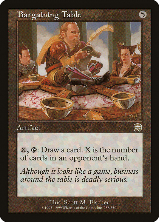 取り引きのテーブル/Bargaining Table [MMQ] [FOIL]