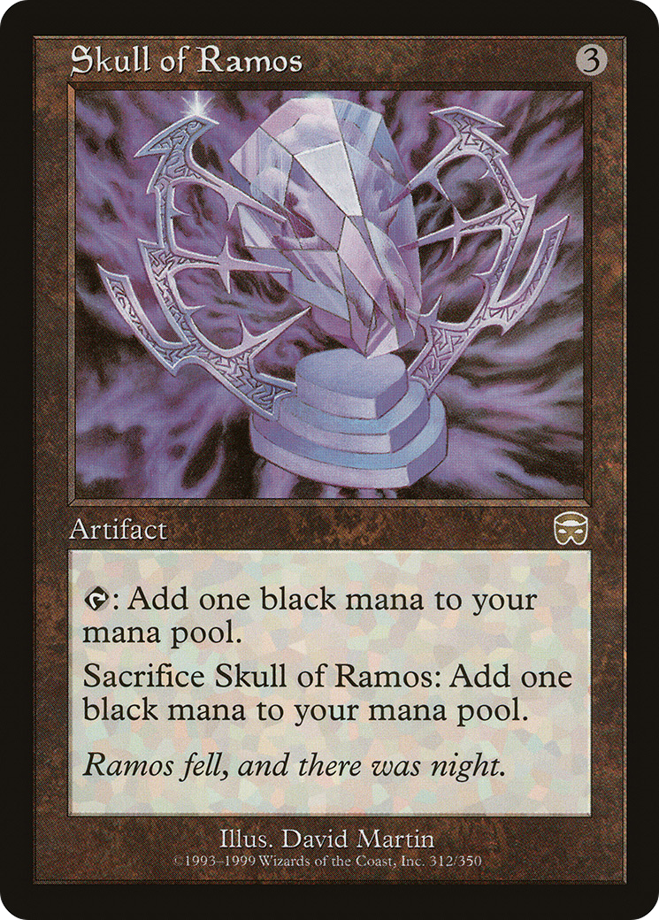 レイモスの頭蓋骨/Skull of Ramos [MMQ] [FOIL]