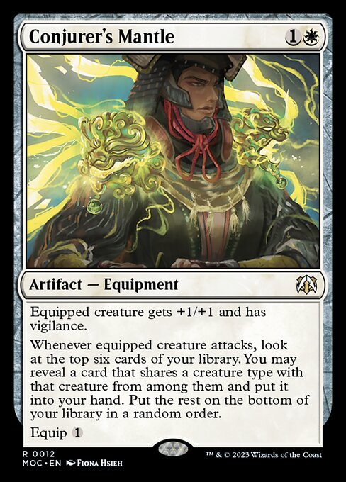 妖術師の外套/Conjurer's Mantle [MOC]