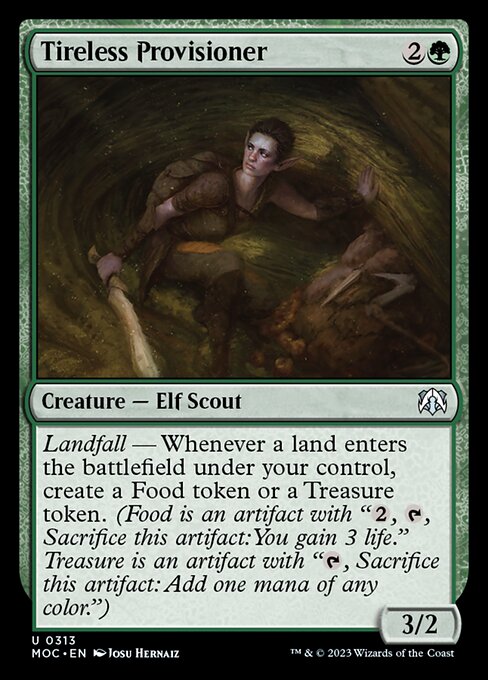 不屈の補給兵/Tireless Provisioner [MOC]