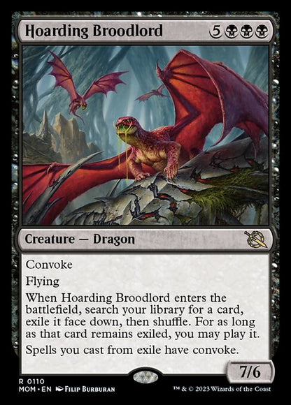 溜め込む親玉/Hoarding Broodlord [MOM] [FOIL]