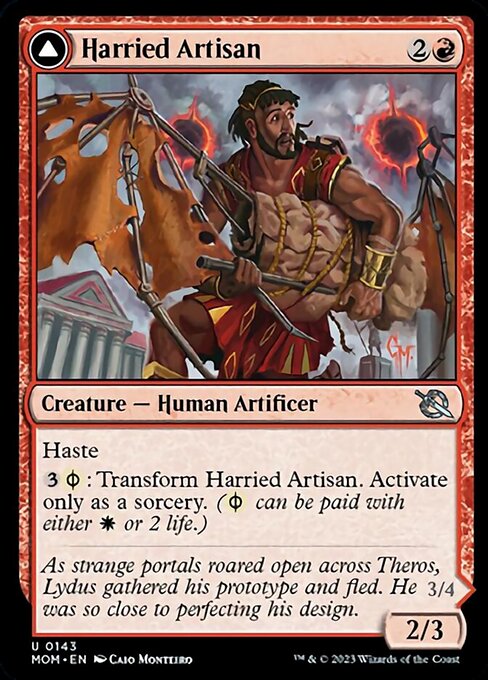 悩まされる職工/Harried Artisan [MOM] [FOIL]