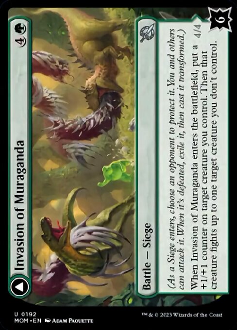 ムラガンダへの侵攻/Invasion of Muraganda [MOM] [FOIL]