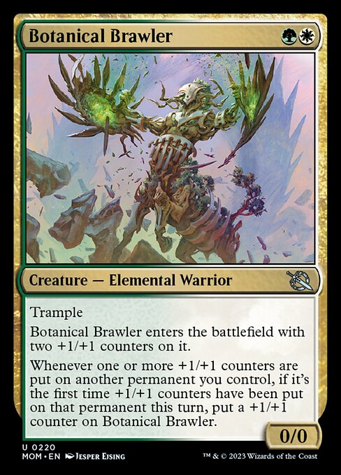 植物の喧嘩屋/Botanical Brawler [MOM] [FOIL]