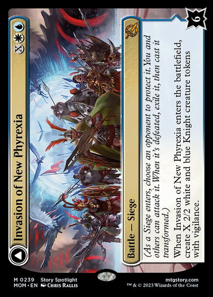 新ファイレクシアへの侵攻/Invasion of New Phyrexia [MOM] [FOIL]