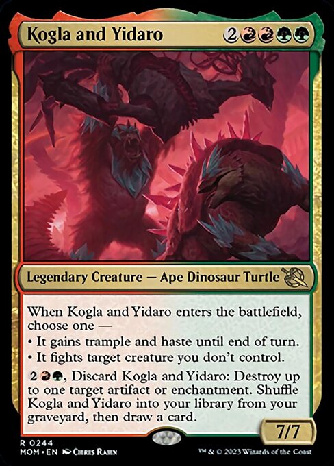 コグラとイダーロ/Kogla and Yidaro [MOM] [FOIL]