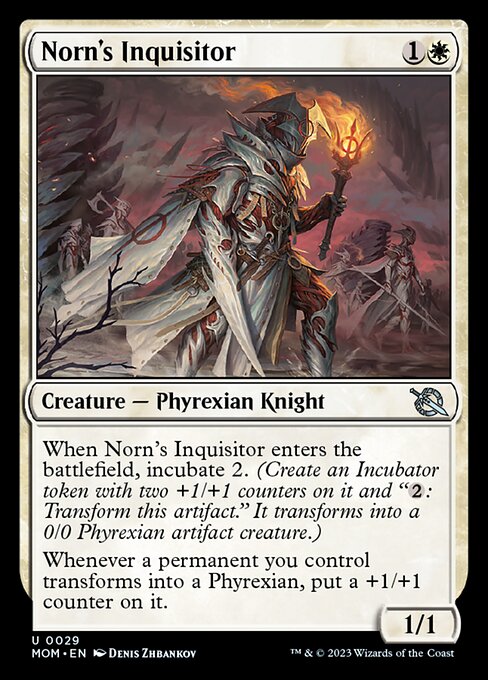 ノーンの審問官/Norn's Inquisitor [MOM] [FOIL]
