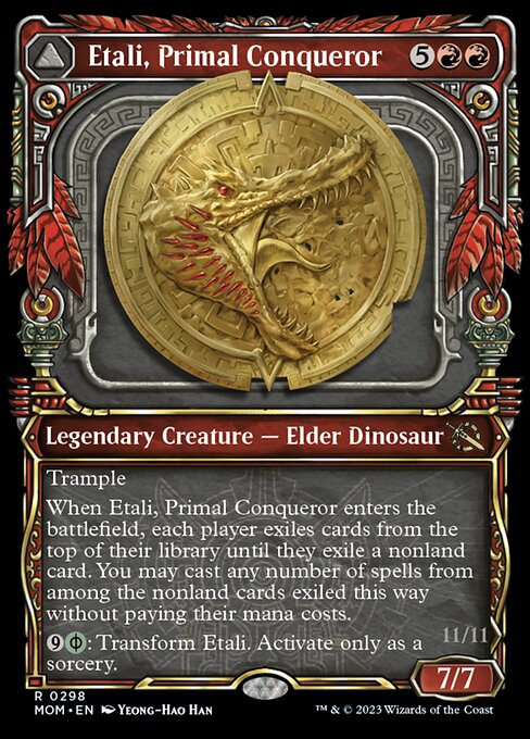 原初の征服者、エターリ/Etali, Primal Conqueror [MOM-BF][ショーケース][FOIL]