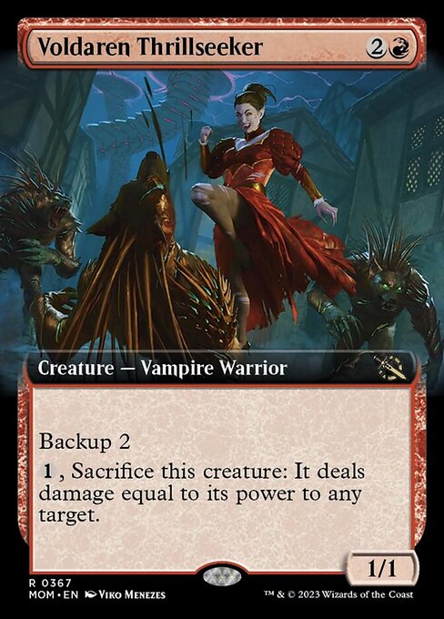 ヴォルダーレンの興奮探し/Voldaren Thrillseeker [MOM-BF][拡張アート]