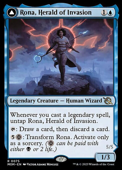 侵攻の伝令、ローナ/Rona, Herald of Invasion [MOM] [FOIL]