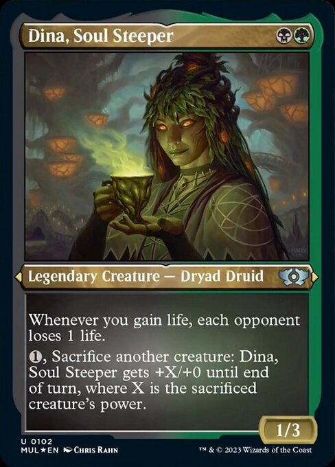 魂浸し、ダイナ/Dina, Soul Steeper [MUL][FOIL][エッチング]