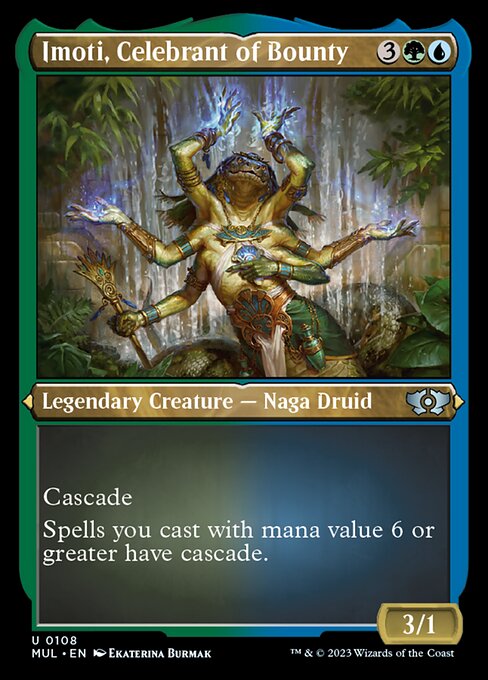 報奨の祝賀者、イモーティ/Imoti, Celebrant of Bounty [MUL][FOIL][エッチング]